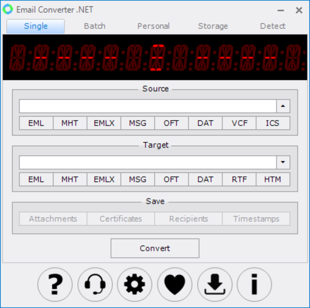 Email Converter .NET Screenshot 1