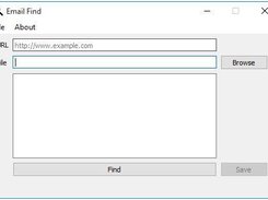 Main program interface