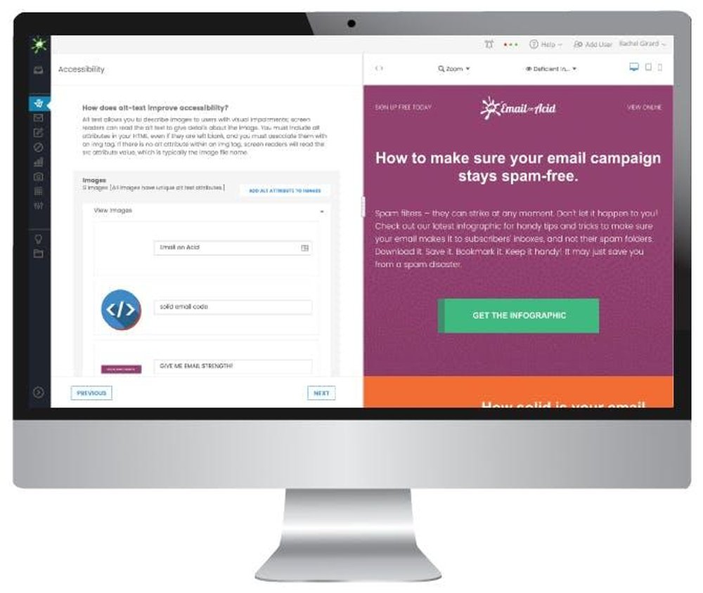 Email on Acid Screenshot 1