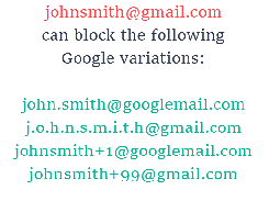 Gmail Variations Support