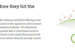 Barracuda Email Security Gateway Screenshot 1