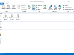 Symprex Email Signature Manager Screenshot 1