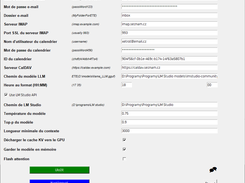Form filled, language FR