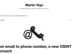 email2phonenumber Screenshot 1