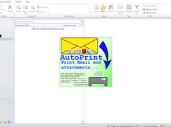 AutoPrint Startup Splash Screen (Add-In Starts with Microsoft Outlook)