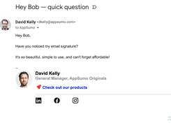 EmailBadge Screenshot 1