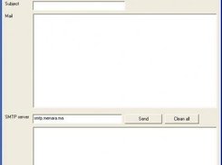 The main screen of the programm.
