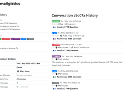 Conversation History Audit Trail