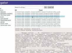 Email listing