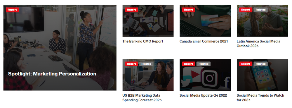 Insider Intelligence (eMarketer) Screenshot 1