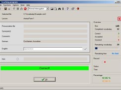 Original PC application (available in www.teachmaster.de)