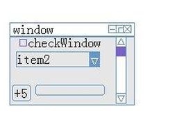 EWindow with some controls