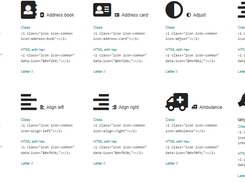 EMBL-EBI Icon fonts Screenshot 1