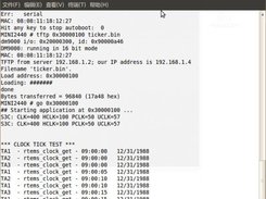 RTEMS ticker on mini2440 QEMU