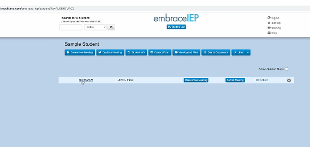 EmbraceIEP Screenshot 1