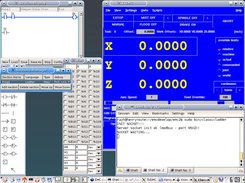 emc2, TkEMC and classicladder working together