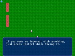 The raw game engine with programmer graphics.