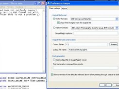 EmfPrinter printer settings dialog