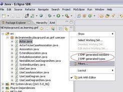 new filters in the 'Package Explorer' in  Java perspective