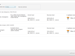 Automatic rent adjustment