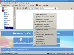 eMoviX K3b external program