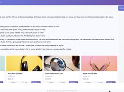 Product Search — Headphone Recommendations