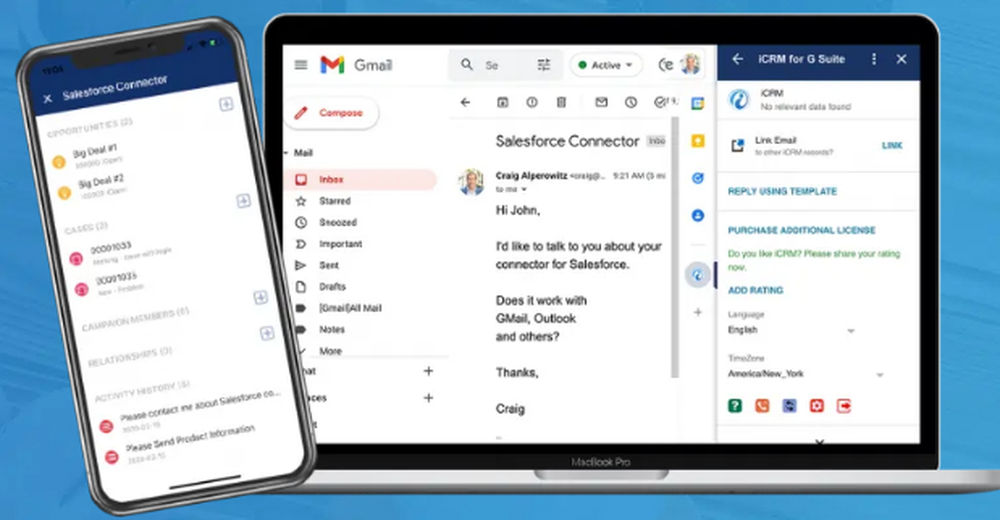 iEnterprise CRM Screenshot 1