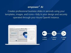 The add-in for professional presentations. With AI, automation, and templates, you get professional, brand-compliant slides in seconds.