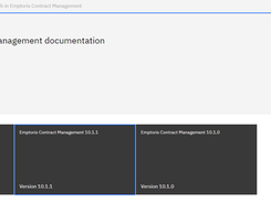 Emptoris Contract Management Screenshot 1