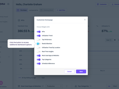 Customizable Homepage