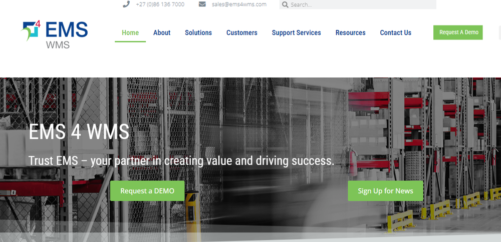 EMS 4 WMS Screenshot 1