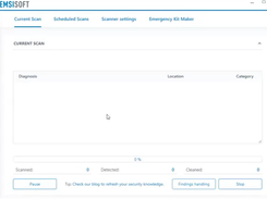 Emsisoft Anti-Malware Screenshot 1