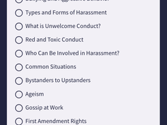 Emtrain covers all core legal topics and current workplace issues.