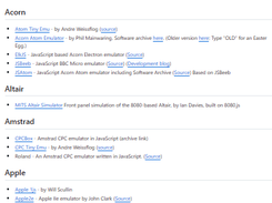 Emulators written in JavaScript Screenshot 1