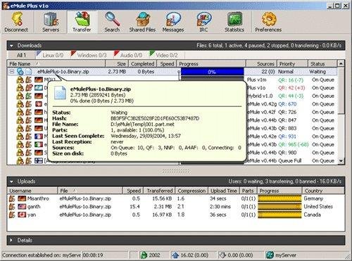 server emule plus gratis