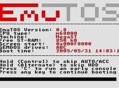 Boot screen information