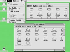 The EmuTOS desktop