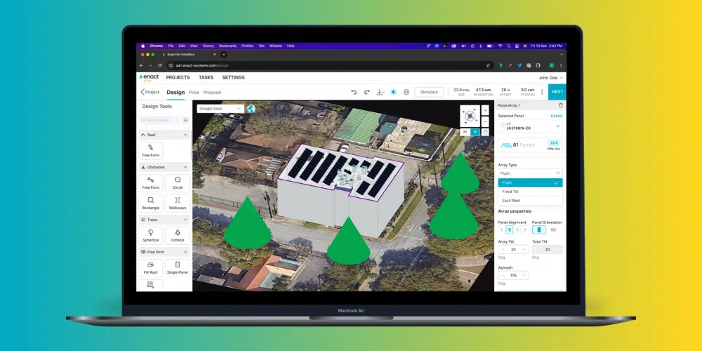ENACT Solar Software Screenshot 1