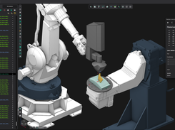 ENCY Robot combines design, programming, simulation, and code generation for efficient, error-free robot programs. It's a complete standalone package, eliminating the need for additional CAM systems.