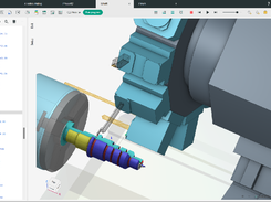 Comprehensive NC-Code Simulation: Enables full simulation of NC-code, supporting collision detection, gauge detection, and precision validation