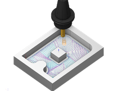 ENCY high-speed machining strategy is specifically designed for roughing to substantially decrease cycle times and extend tool life. 