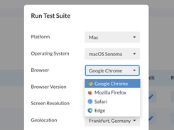 Execute Web Test