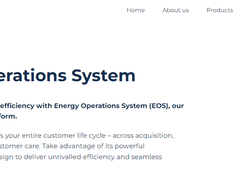 Energy Operations System (EOS) Screenshot 1