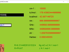 EnergyUnitConverter Screenshot 1