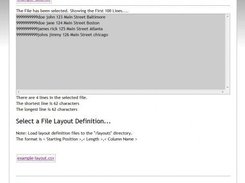 select a layout to use