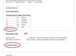 export to CSV or Load to SQL table