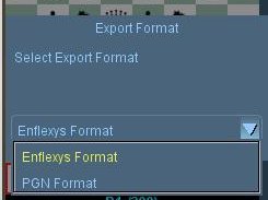 Bluetooth Chess supports multiple formats