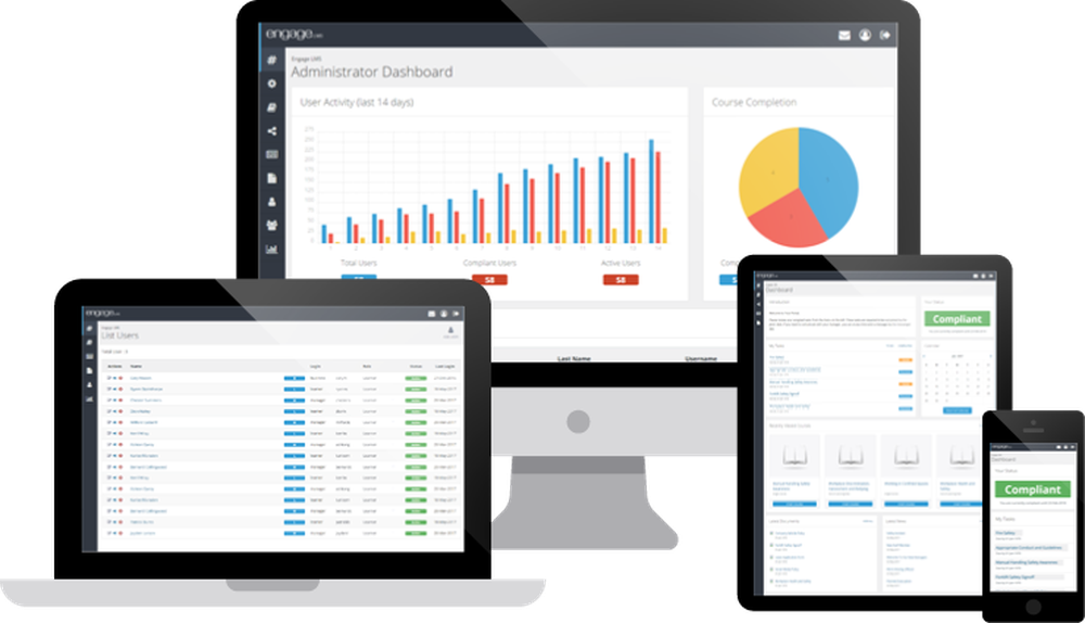 Engage LMS Screenshot 1