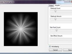 Simple example of procedural content generation - a particle sprite generator