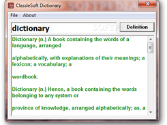 ClassleSoft English Dictionary Screenshot 1